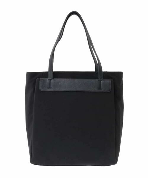 MK MICHEL KLEIN BAG / エムケーミッシェルクランバッグ トートバッグ | [A4収納可]異素材ジョイントスクエアトートバッグ | 詳細1