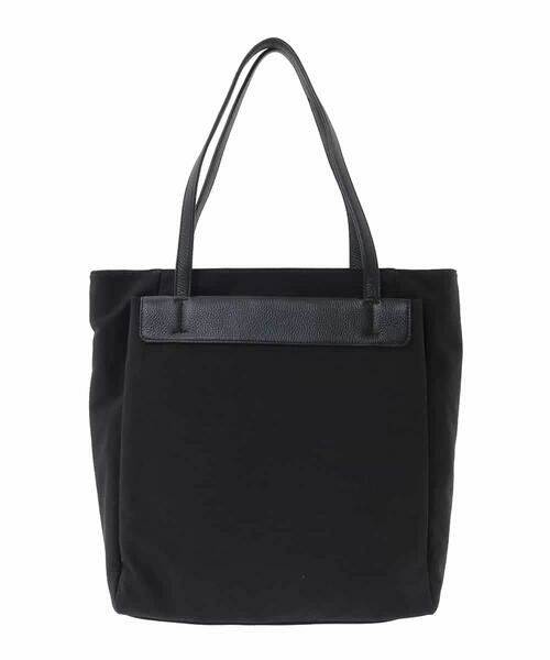 MK MICHEL KLEIN BAG / エムケーミッシェルクランバッグ トートバッグ | [A4収納可]異素材ジョイントスクエアトートバッグ | 詳細3