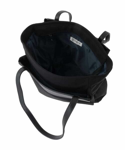 MK MICHEL KLEIN BAG / エムケーミッシェルクランバッグ トートバッグ | [A4収納可]異素材ジョイントスクエアトートバッグ | 詳細8