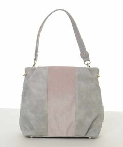 MK MICHEL KLEIN BAG / エムケーミッシェルクランバッグ ショルダーバッグ | 異素材ドッキングワンハンドルバッグ