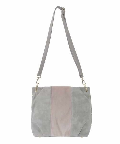 MK MICHEL KLEIN BAG / エムケーミッシェルクランバッグ ショルダーバッグ | 異素材ドッキングワンハンドルバッグ | 詳細10