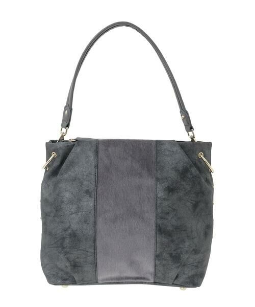 MK MICHEL KLEIN BAG / エムケーミッシェルクランバッグ ショルダーバッグ | 異素材ドッキングワンハンドルバッグ | 詳細11