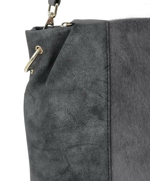 MK MICHEL KLEIN BAG / エムケーミッシェルクランバッグ ショルダーバッグ | 異素材ドッキングワンハンドルバッグ | 詳細12