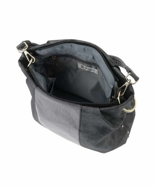 MK MICHEL KLEIN BAG / エムケーミッシェルクランバッグ ショルダーバッグ | 異素材ドッキングワンハンドルバッグ | 詳細13