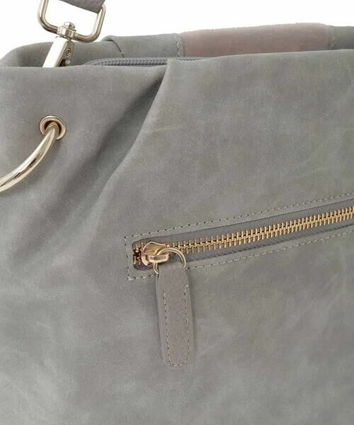 MK MICHEL KLEIN BAG / エムケーミッシェルクランバッグ ショルダーバッグ | 異素材ドッキングワンハンドルバッグ | 詳細6