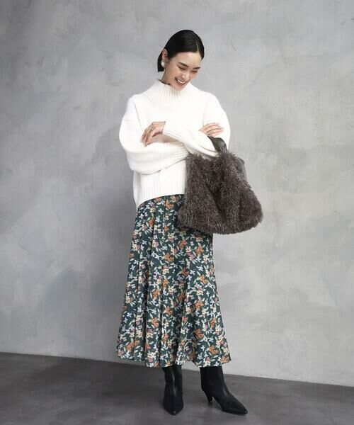 MK MICHEL KLEIN BAG / エムケーミッシェルクランバッグ トートバッグ | [2WAY]ファーショルダースクエアデザインバッグ | 詳細16