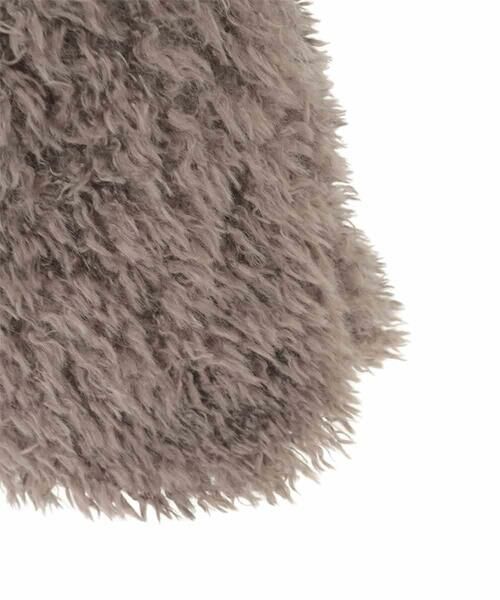 MK MICHEL KLEIN BAG / エムケーミッシェルクランバッグ トートバッグ | [2WAY]ファーショルダースクエアデザインバッグ | 詳細7