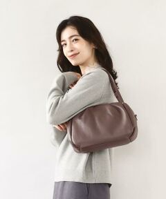 MK MICHEL KLEIN BAG / エムケーミッシェルクランバッグ トートバッグ | [2WAY]カウレザーベルトハンドルトートバッグ