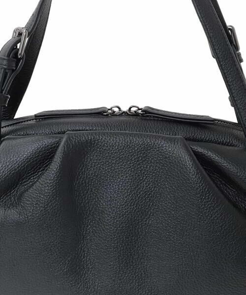 MK MICHEL KLEIN BAG / エムケーミッシェルクランバッグ トートバッグ | [2WAY]カウレザーベルトハンドルトートバッグ | 詳細12