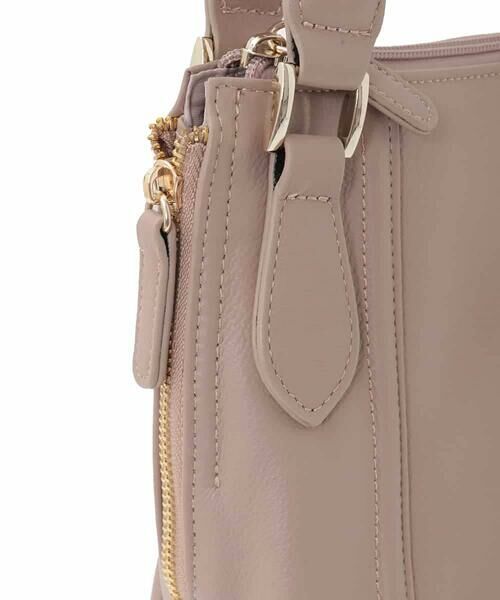 MK MICHEL KLEIN BAG / エムケーミッシェルクランバッグ トートバッグ | [2WAY]サイドジップコンパクトトートバッグ | 詳細7