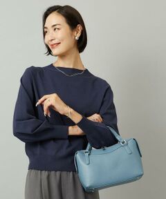 MK MICHEL KLEIN BAG / エムケーミッシェルクランバッグ トートバッグ | [2WAY]カウレザーコンパクトトートバッグ