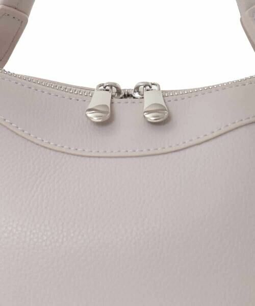 MK MICHEL KLEIN BAG / エムケーミッシェルクランバッグ トートバッグ | [2WAY]カウレザーコンパクトトートバッグ | 詳細11