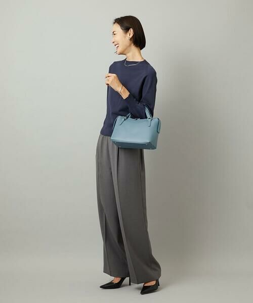 MK MICHEL KLEIN BAG / エムケーミッシェルクランバッグ トートバッグ | [2WAY]カウレザーコンパクトトートバッグ | 詳細15