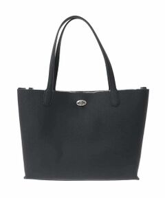 MK MICHEL KLEIN BAG / エムケーミッシェルクランバッグ トートバッグ | [A4収納可]牛革スクエアトートバッグ