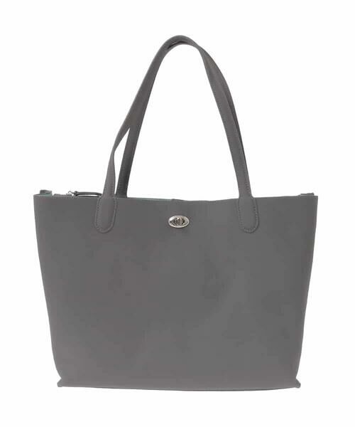 MK MICHEL KLEIN BAG / エムケーミッシェルクランバッグ トートバッグ | [A4収納可]牛革スクエアトートバッグ | 詳細1