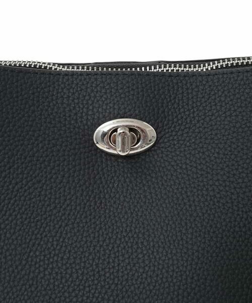 MK MICHEL KLEIN BAG / エムケーミッシェルクランバッグ トートバッグ | [A4収納可]牛革スクエアトートバッグ | 詳細12