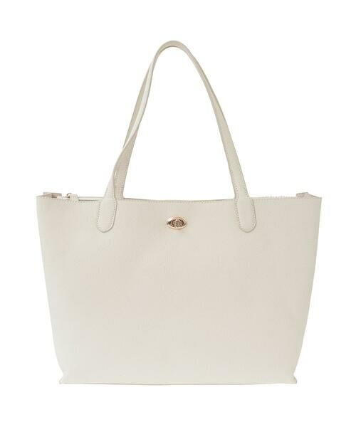 MK MICHEL KLEIN BAG / エムケーミッシェルクランバッグ トートバッグ | [A4収納可]牛革スクエアトートバッグ | 詳細9