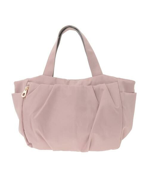 MK MICHEL KLEIN BAG / エムケーミッシェルクランバッグ トートバッグ | [撥水/2WAY]タックデザイントートバッグ | 詳細11