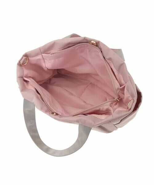 MK MICHEL KLEIN BAG / エムケーミッシェルクランバッグ トートバッグ | [撥水/2WAY]タックデザイントートバッグ | 詳細13