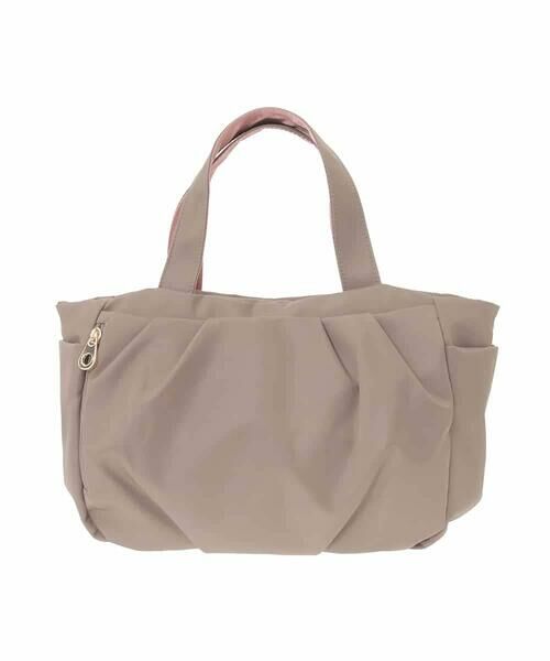 MK MICHEL KLEIN BAG / エムケーミッシェルクランバッグ トートバッグ | [撥水/2WAY]タックデザイントートバッグ | 詳細2