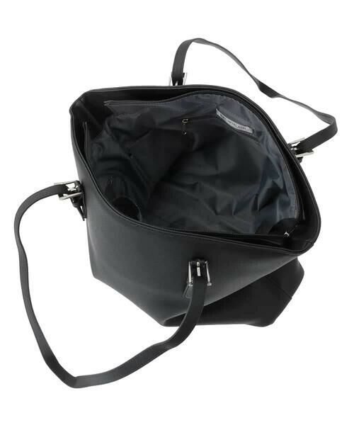 MK MICHEL KLEIN BAG / エムケーミッシェルクランバッグ トートバッグ | [2WAY/インナーバッグ付き]ベルトアクセントスクエアトートバッグ | 詳細15