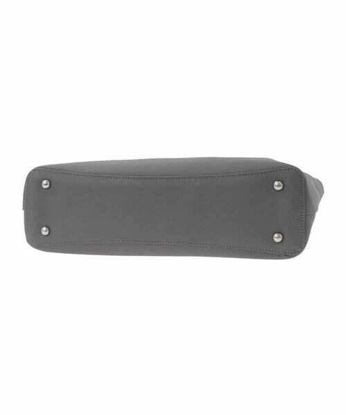 MK MICHEL KLEIN BAG / エムケーミッシェルクランバッグ トートバッグ | [2WAY/インナーバッグ付き]ベルトアクセントスクエアトートバッグ | 詳細5