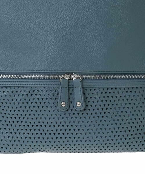 MK MICHEL KLEIN BAG / エムケーミッシェルクランバッグ トートバッグ | [2WAY]パンチングデザイン変形トートバッグ | 詳細2