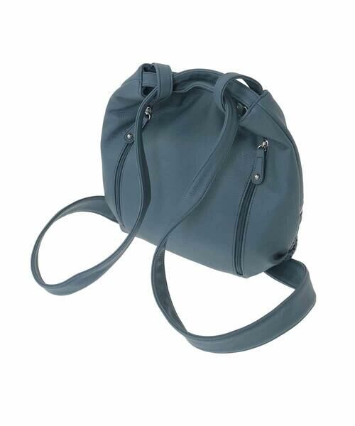 MK MICHEL KLEIN BAG / エムケーミッシェルクランバッグ トートバッグ | [2WAY]パンチングデザイン変形ミニトートバッグ | 詳細4