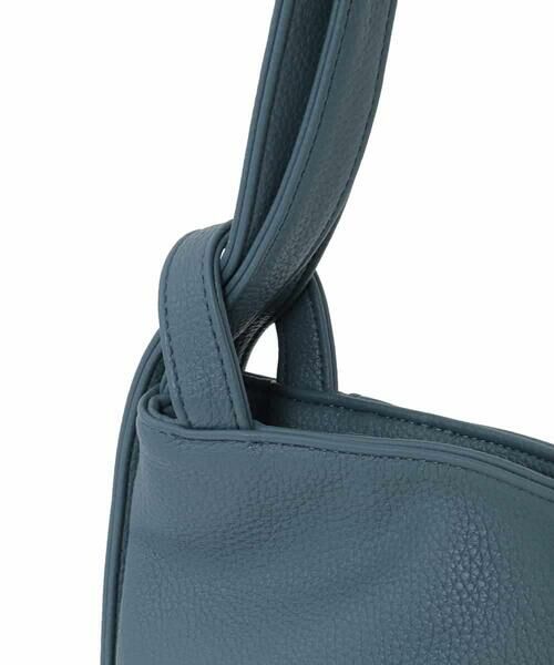 MK MICHEL KLEIN BAG / エムケーミッシェルクランバッグ トートバッグ | [2WAY]パンチングデザイン変形ミニトートバッグ | 詳細5