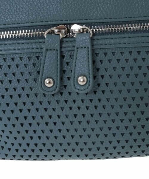 MK MICHEL KLEIN BAG / エムケーミッシェルクランバッグ トートバッグ | [2WAY]パンチングデザイン変形ミニトートバッグ | 詳細7