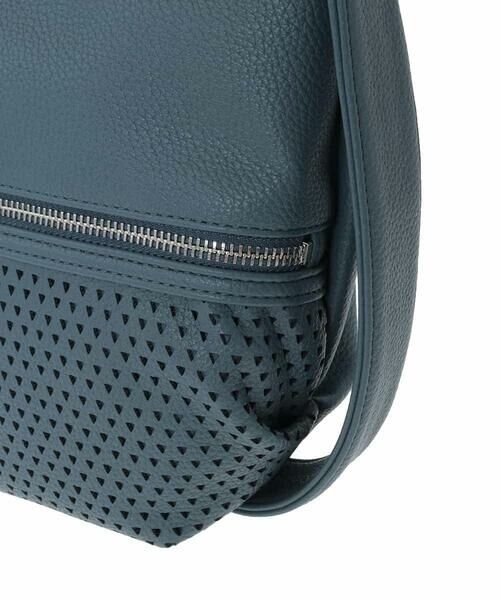 MK MICHEL KLEIN BAG / エムケーミッシェルクランバッグ トートバッグ | [2WAY]パンチングデザイン変形ミニトートバッグ | 詳細8