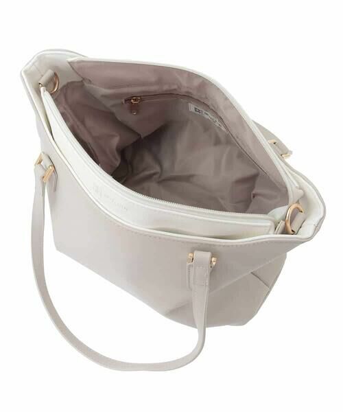 MK MICHEL KLEIN BAG / エムケーミッシェルクランバッグ トートバッグ | [2WAY]合成皮革切り替えデザイントートバッグ | 詳細12