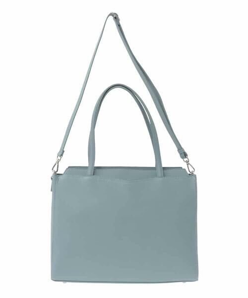 MK MICHEL KLEIN BAG / エムケーミッシェルクランバッグ トートバッグ | [2WAY/A4収納]5層構造マイクロファイバートートバッグ | 詳細10