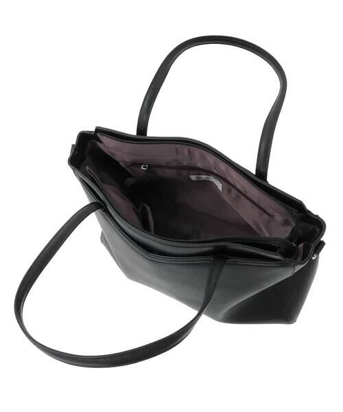 MK MICHEL KLEIN BAG / エムケーミッシェルクランバッグ トートバッグ | [2WAY/A4収納]5層構造マイクロファイバートートバッグ | 詳細13