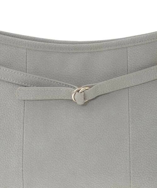 MK MICHEL KLEIN BAG / エムケーミッシェルクランバッグ ショルダーバッグ | [2WAY]ベルトデザインワンハンドルバッグ | 詳細11