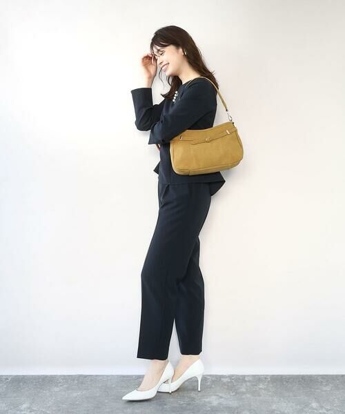 MK MICHEL KLEIN BAG / エムケーミッシェルクランバッグ ショルダーバッグ | [2WAY]ベルトデザインワンハンドルバッグ | 詳細17