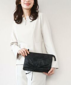 MK MICHEL KLEIN BAG / エムケーミッシェルクランバッグ ショルダーバッグ | [マルチWAY]シャイニースクエアワンハンドルバッグ