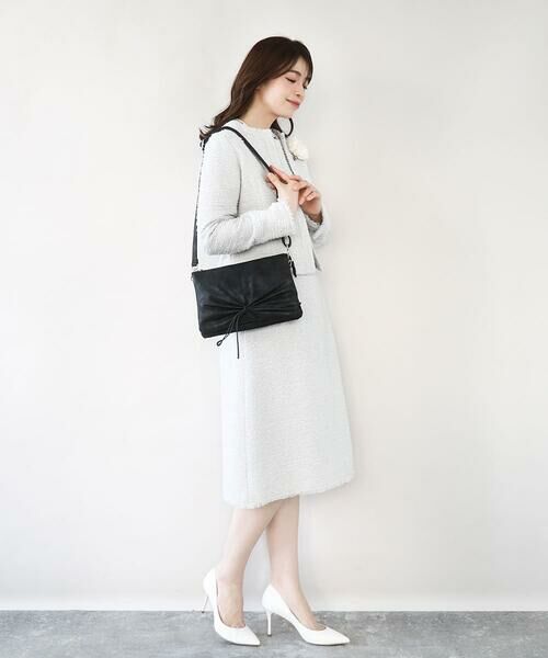 MK MICHEL KLEIN BAG / エムケーミッシェルクランバッグ ショルダーバッグ | [マルチWAY]シャイニースクエアワンハンドルバッグ | 詳細18