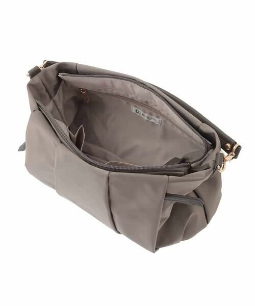 MK MICHEL KLEIN BAG / エムケーミッシェルクランバッグ ショルダーバッグ | [2WAY/500g以下の軽量]タックデザインワンショルダーバッグ | 詳細12