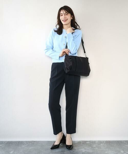 MK MICHEL KLEIN BAG / エムケーミッシェルクランバッグ ショルダーバッグ | [2WAY/500g以下の軽量]タックデザインワンショルダーバッグ | 詳細18