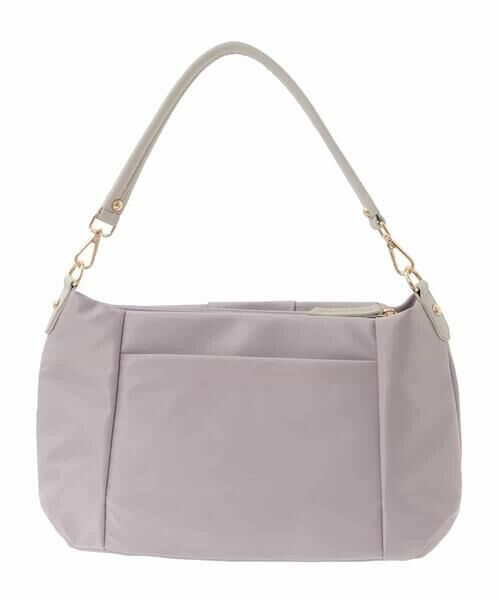 MK MICHEL KLEIN BAG / エムケーミッシェルクランバッグ ショルダーバッグ | [2WAY/500g以下の軽量]タックデザインワンショルダーバッグ | 詳細4