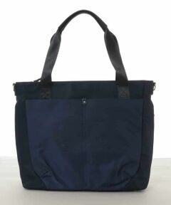MK MICHEL KLEIN BAG / エムケーミッシェルクランバッグ トートバッグ | [撥水/2WAY]多機能ポケットビッグスクエアバッグ