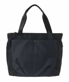 MK MICHEL KLEIN BAG / エムケーミッシェルクランバッグ トートバッグ | [撥水/2WAY]多機能ポケットビッグスクエアバッグ