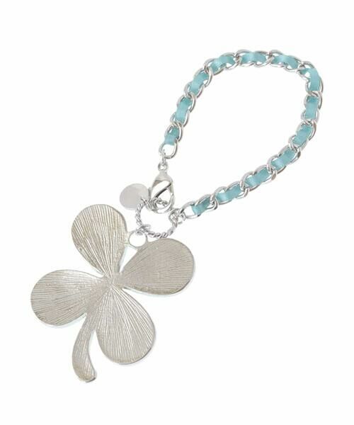 MK MICHEL KLEIN BAG / エムケーミッシェルクランバッグ チャーム | BIGクローバーデザインチャーム | 詳細1