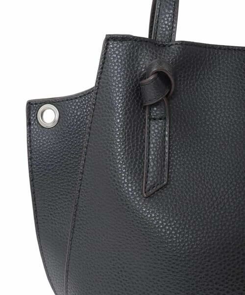MK MICHEL KLEIN BAG / エムケーミッシェルクランバッグ トートバッグ | [2WAY]ノットハンドルデザイントートバッグ | 詳細5