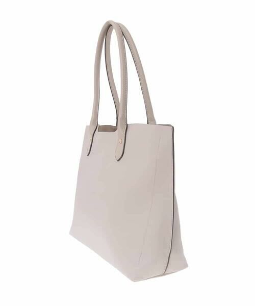 MK MICHEL KLEIN BAG / エムケーミッシェルクランバッグ トートバッグ | [A4収納可]ミニマルスクエアトートバッグ | 詳細2