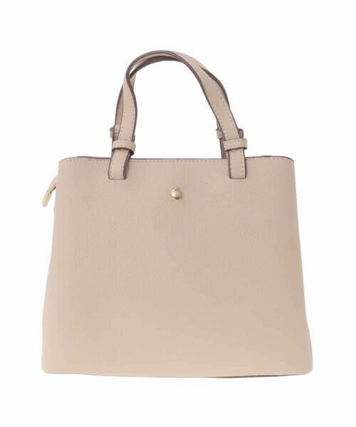 MK MICHEL KLEIN BAG / エムケーミッシェルクランバッグ トートバッグ | [2WAY]ダブルストラップスクエアトートバッグ | 詳細3