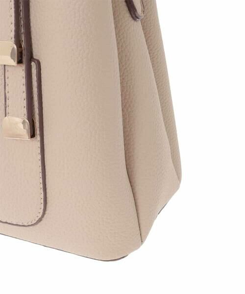 MK MICHEL KLEIN BAG / エムケーミッシェルクランバッグ トートバッグ | [2WAY]ダブルストラップスクエアトートバッグ | 詳細7