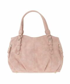 MK MICHEL KLEIN BAG / エムケーミッシェルクランバッグ トートバッグ | [2WAY]ベルトデザインラウンドトートバッグ