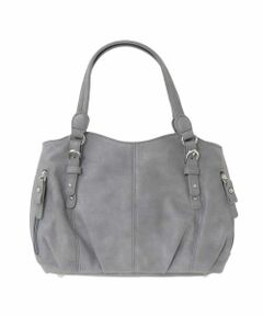 MK MICHEL KLEIN BAG / エムケーミッシェルクランバッグ トートバッグ | [2WAY]ベルトデザインラウンドトートバッグ
